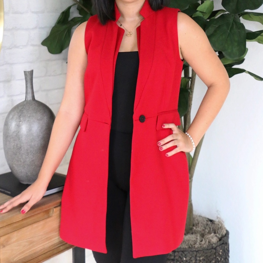 Zara Long Vest